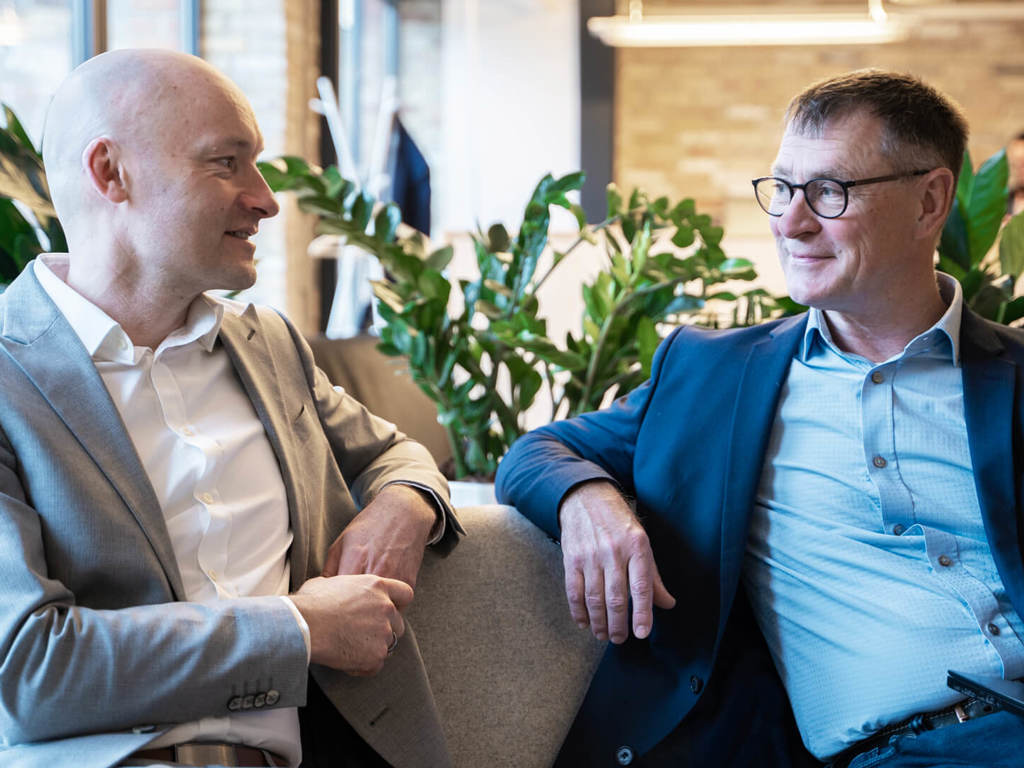 Leverandør og kunde taler om vigtigheden af et tæt samarbejde