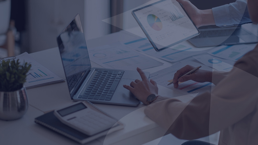 Investment managers discussing current investments